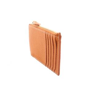 BONAVENTURA ミニジップ ウォレット ミニ財布 小銭入れ レザー オレンジ /MI OS