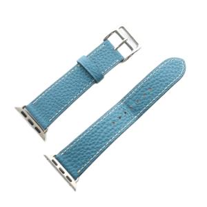 アップルウォッチレザーバンド ベルト 40mm シアン T40LSV-BC /MI OS