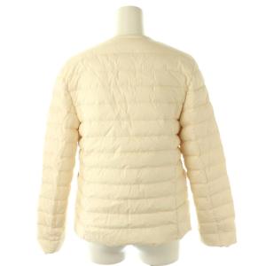TATRAS 24AW NOKO ノーカラー ライトダウンジャケット 03 アイボリー LTAT24A4885