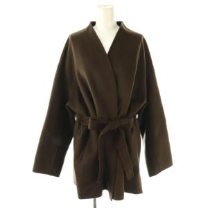 スーパー120ビーバーリバーショートコート M ブラウン /DO OS