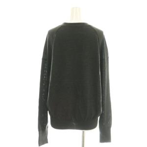 L'Appartement 25SS WISH High Gauge V Neck Pullover ニット セーター ウール チャコール