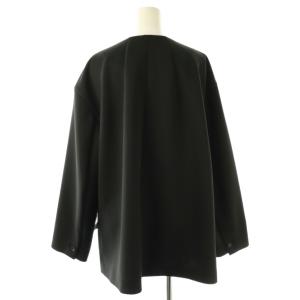 ADORE 23SS ソフトダンボール ジャケット キュロットパンツ セットアップ 38 ブラック /DF OS