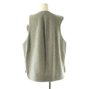 nagonstans 25AW asymmetry vest M グレー