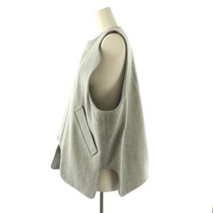 nagonstans 25AW asymmetry vest M グレー