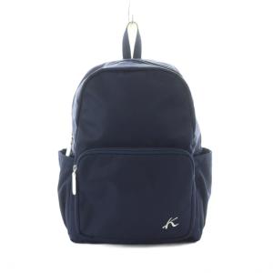 リュック デイパック ナイロン ダークブルー 紺 アイボリー Kitamura /RI OS