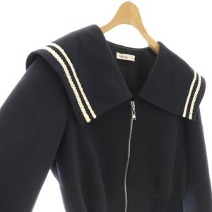 ADEAM 42951 セーラーカラーブルゾン XS ネイビー