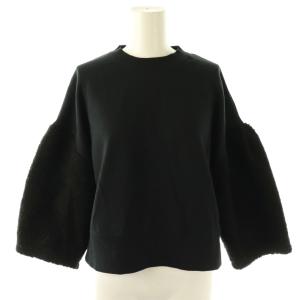 ボアハーフスリーブスウェット 2 ブラック /DO OS