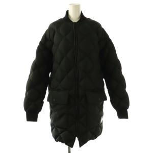 17-7112 キルティング ダウンコート 40 ブラック