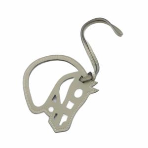 HERMES パドック シュバル バッグ キーホルダー グレージュ