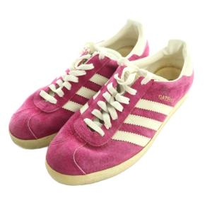 adidas Originals ガゼル GAZELLE 90S 90年代スニーカー スエード US8.5 26.5cm ピンク 白 ホワイト