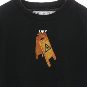 Off-White クロスアロー スケルトン Tシャツ カットソー 半袖 S ブラック /DF OS