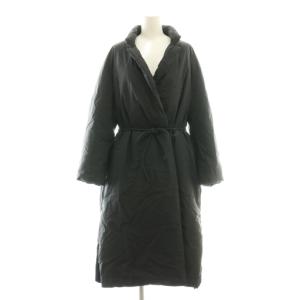 ノーステッチベルトダウンコート 36 チャコール