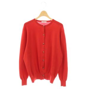 クルーネックカーディガン ニット レッド /ES OS SH