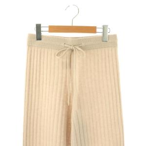 NE QUITTEZ PAS! Knit Cashmere Pants カシミヤニットパンツ S ベージュ /DO OS SH