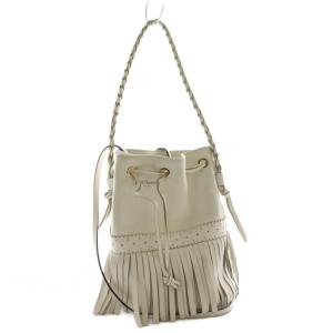 フリンジ カーニバル M Fringe Carnival M 2WAYバッグ ハンド ショルダー 白 ホワイト