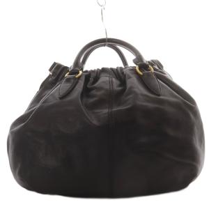 ヴィッテロ リュクス ハンドバッグ レザー ブラック