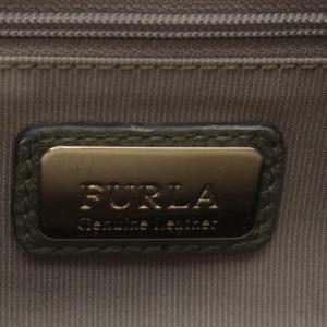 FURLA ハンドバッグ ワンハンドル ショルダーバッグ 2way レザー カーキ /YO6