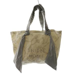 ホーム HOME 25SS オーガニックキャンバストート バッグ ハンド グレー アイボリー /AQ OS