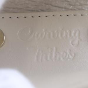 CARVING TRIBES チェーンミニバッグ chain mini bag ショルダーバッグ ワンショルダー 斜め掛け レザー エクリュ