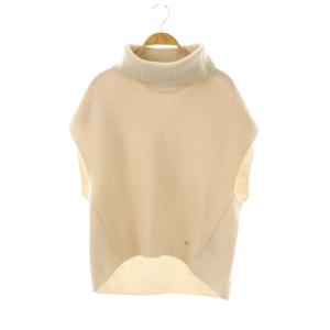 ウールカシミヤニットベスト プルオーバー 38 ライトベージュ /NR OS