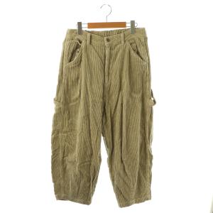 25AW 5Wコール フェロペインターパンツ ワイド コーデュロイ ベージュ /CX OS