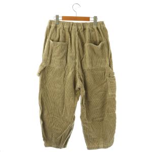 JOURNAL STANDARD LUXE 25AW 5Wコール フェロペインターパンツ ワイド コーデュロイ ベージュ /CX OS