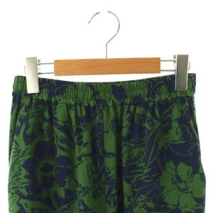 JOURNAL STANDARD relume 25SS コントラストフラワープリントパンツ F グリーン ネイビー /DO OS