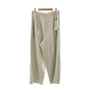 ×チャンピオン Champion REVERSE WEAVE スウェットワイドパンツ S 杢グレー /ES