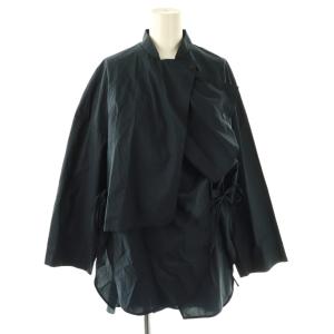 ソフトタイプライター レイヤードブラウス チュニック 38 ネイビー /ES OS