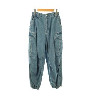 デニムカーゴパンツ ジーンズ 0 ブルー /DF OS