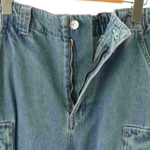 ASTRAET デニムカーゴパンツ ジーンズ 0 ブルー /DF OS