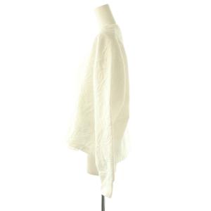 UNITED ARROWS フラワー ジャカード ロングスリーブ スウェット プルオーバー ホワイト /HK OS