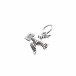 チャーム 鳥モチーフ ペンダントトップ シルバー /SR