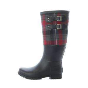 UGG australia SABENE サベネ レインブーツ 長靴 ロングブーツ US9 26cm 黒 ブラック 赤 レッド グレー