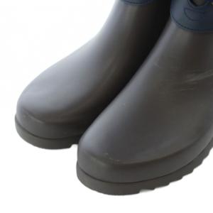UGG australia W Madelynn 防水レースアップレインブーツ 長靴 茶色 ブラウン ネイビー US8 25cm /RI