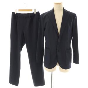 ドライフラットストレッチシリーズ イージーパンツ スーツ セットアップ ジャケット 38R ネイビー /ES
