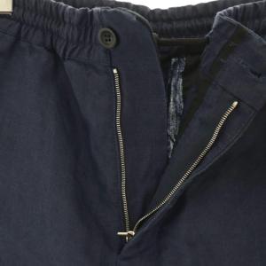 Berluti リネン イージパンツ 46 ネイビー R24TCU89LADH