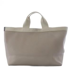 705GP コーテッドキャンバススクエアトートA4サイズL ハンドバッグ マスティック×イヴォワール