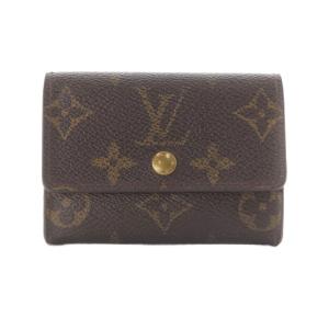 ポルトモネ・プラ 財布 小銭入れ 茶色 ブラウン モノグラム柄 M61930 MI0063 /RI OS