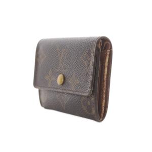 LOUIS VUITTON ポルトモネ・プラ 財布 小銭入れ 茶色 ブラウン モノグラム柄 M61930 MI0063 /RI OS