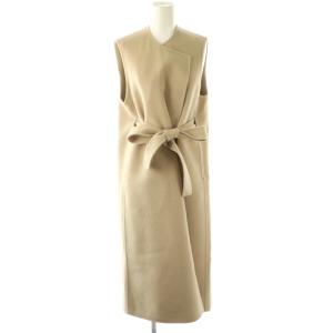 24AW ウールアンゴラ ロングベスト 36 ベージュ