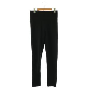 25AW Zip レギンス パンツ レギパン タイト ハイウエスト 36 ブラック /CX OS