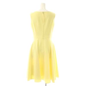 René ベーシック basic ノースリーブワンピース 34 イエロー 5726290 /DO OS SH