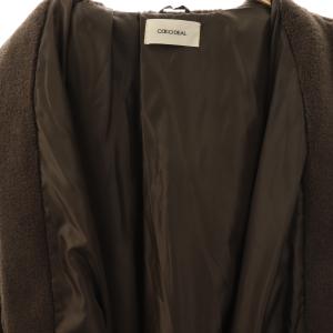 COCO DEAL 23AW ボアブルゾン 2 ブラウン /DO OS