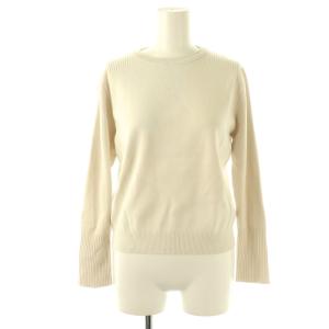 BASIC COMPACT KNIT TOPS ニット カットソー 長袖 1 ライトベージュ /HK OS