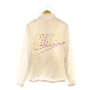 NIKE 23SS ウインドフルジップ クラブ+ウーブン ジャケット L アイボリー DX-0673-030
