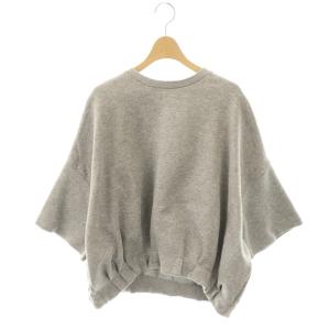 TUCK HEM COMPACT TOPS トップス カットソー プルオーバー 1 グレー /DF OS