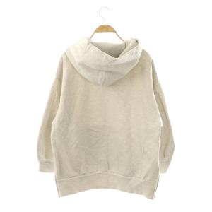 Grace Class 24AW ラメ起毛裏毛フーディパーカー スウェット 36 オフホワイト ライトグレー /ES OS SH
