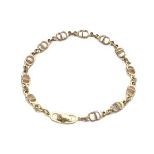 CD ロゴ ブレスレット ゴールド色 /SR OH