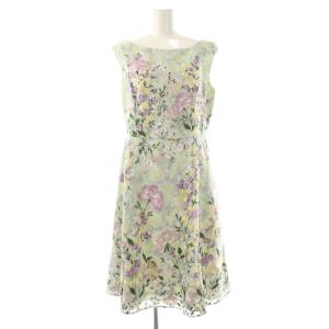 SUNSHINE STAR ドレス ワンピース 4 グリーン マルチカラー